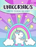 Unicornios: Libro de colorear para niños: 4-9 años